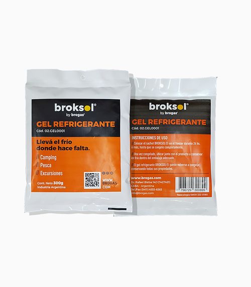 Gel Refrigerante Brogas Sachet 300 Gr