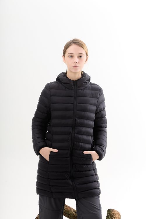 Campera Larga Mujer Moquehue Auca