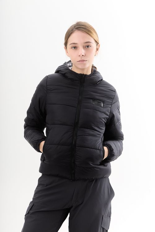 Campera Reversible Mujer Moquehue Curi Leuvu