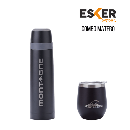 Combo Matero 500 ml Montagne (Termo 500 ml + Mate 240 ml)
