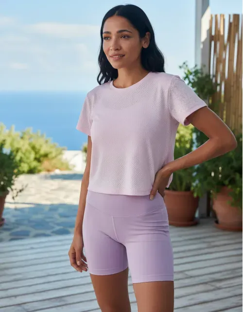 Remera Corta Deportiva Greece Padma